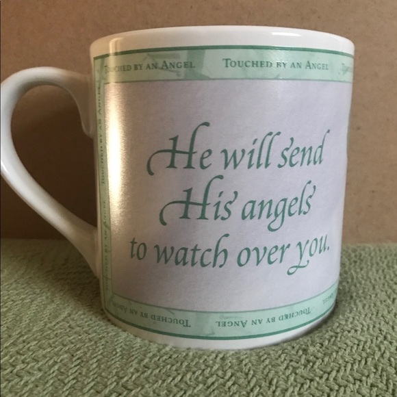 Vintage Touched by an Angel Oversized Coffee Mug - Picture 5 of 8